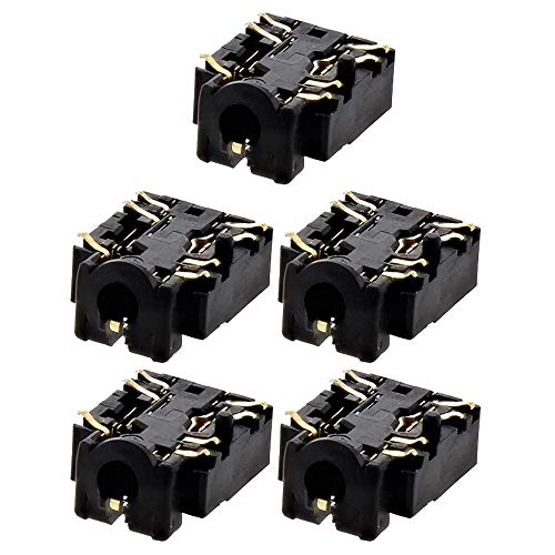 POFET Lot de 5 prises jack 3,5 mm pour casque Xbox One S Slim Cover