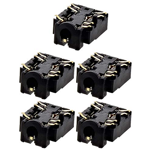 POFET Lot de 5 prises jack 3,5 mm pour casque Xbox One S Slim