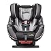 Evenflo Symphony Elite All-In-One Convertible Car Seat, 5-Point Infinite Slide Harness, Easy to Install, Forward / Rear Facing, Booster Seat, 110-lb Capacity, Multiple-Position Recline, Paramount Gray