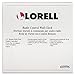 Lorell LLR60996 Radio Controlled Arabic Numeral Analog Wall Clock, Daylight Saving Radio-Controlled, 12-Inches,Silver, White