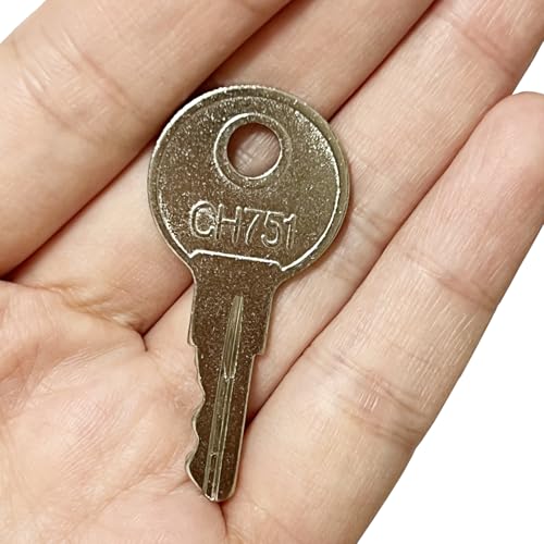 Image of 8PCS CH751 Key Universal CH751 Replacement Keys CH751 RV Key for RV Campers Compartments, T-Handles, Storage Cabinets, Door Lock, Tool Boxes