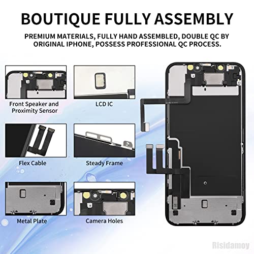 Écran iPhone 11 tactile 3D LCD haut-parleur capteur pré-assemblés - 2