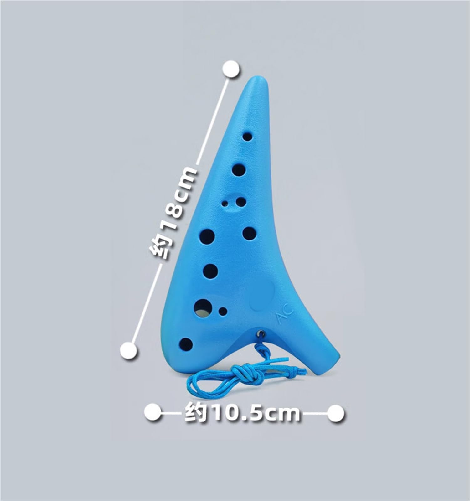 Set Ocarina Ocarina A 12 Fori Per Principianti Realizzata In Resina E Chiave In Plastica Alto C