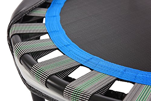 Stamina 45 Inch Oval Fitness Trampoline - Portable Rebounder Exercise Trampoline With Smart Workout App - Indoor Trampoline Fitness Rebounder - Up To 250 Lbs Weight #TOP3
