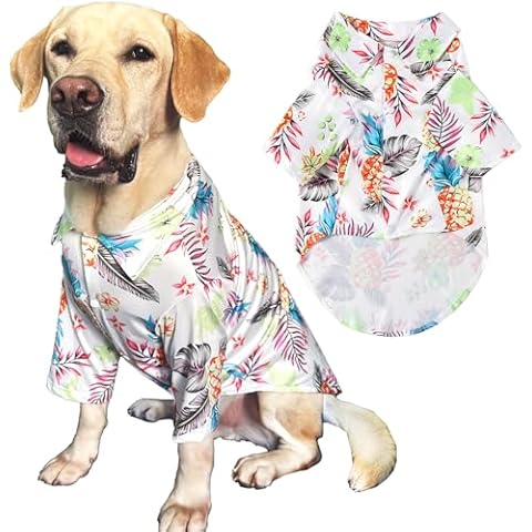 Dog Hawaii Shirt with Fruit Prints Cover
