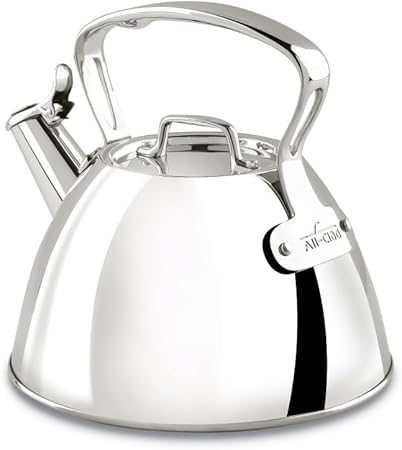 All-Clad Specialty Stainless Steel Tea Kettle 2 Quart Induction Pots