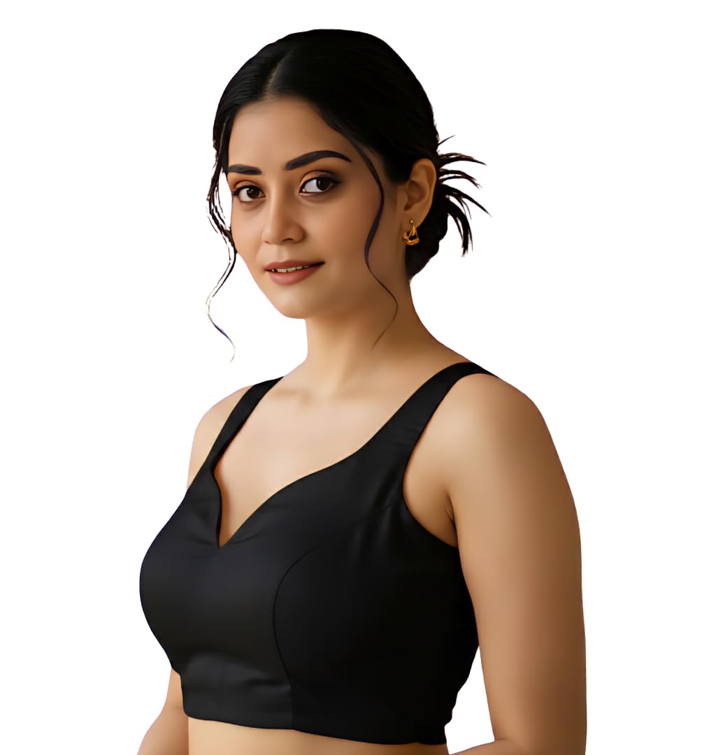shubham exclusive Women Readymade White Cotton Blouse-picture-28