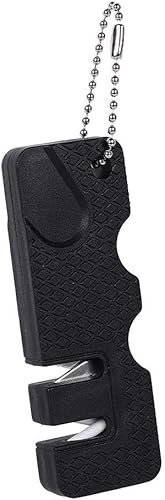 Miniatura 7 de Afilador de cuchillos Mini bolsillo portátil al aire libre camping senderismo cocina accesorio caza cuchillos herramientas