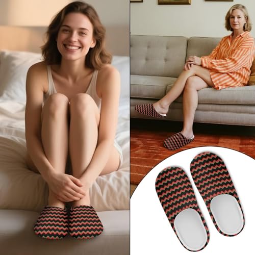 Howilath House Slippers for Women Winter Home Shoes Fluffy Bedroom Slippers with Anti-Skid Sole for Indoor Outdoor 6