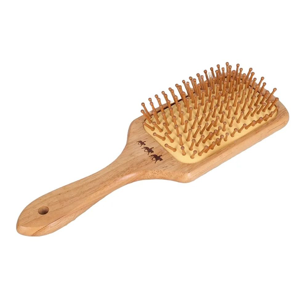 Supreme Products Wood Horse Mane and Tail Brush (One Size) (Beige)