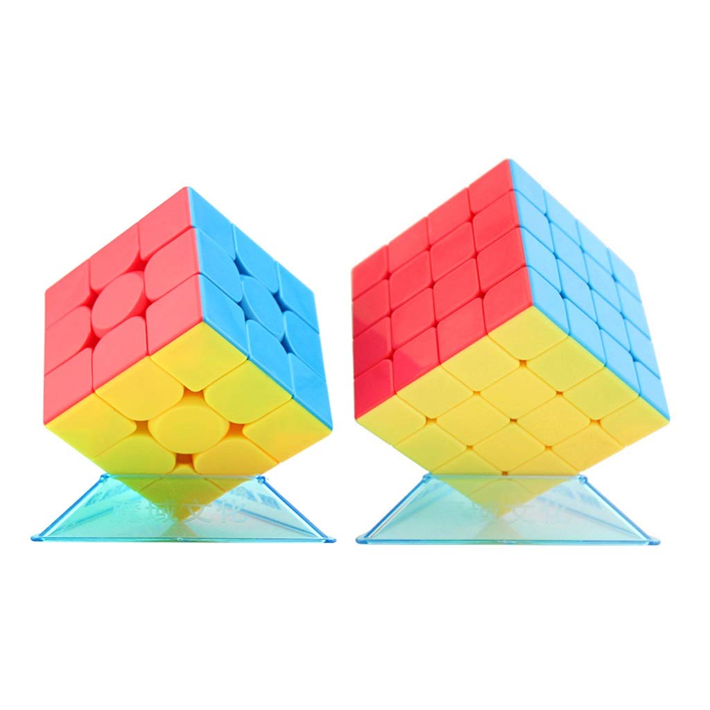 HCH Puzzles 3D Puzzle 3 × 3 × 3 4 × 4 × 4 Cubos mágicos de 3 Piezas Estructura Juguetes Fácil Curva de Velocidad Cubo 3D y Durable Juguetes educativos for niños Adultos de los niños (Color : Color): Amazon.es: Hogar