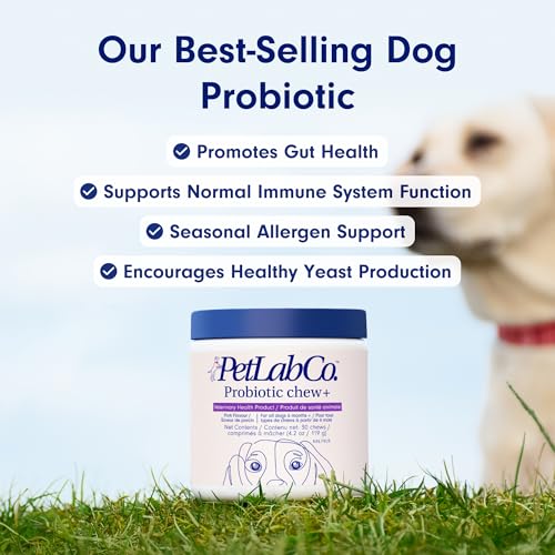 PetLab Co. Probiotics for Dogs - Support Gut Health, Itchy Skin, Seasonal Allergies, and Yeast with Each Tasty Chew - Dog Probiotics - Safe for Small, Medium and Large Dogs - Packaging May Vary - Image 4
