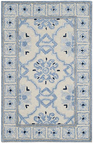 Tapete decorativo rectangular 2'x3' Safavieh Bella miniatura 1