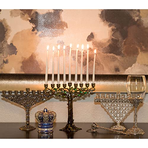 Sinclair Crystal Menorah by Olivia Riegel - - Thumbnail 2