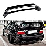 NINTE Rear Trunk Spoiler Wing for BMW 1992-1998 3 Series E36 | 1994-1999 M3 ABS Gloss Black Painted ZR1 Extended Style Rear Trunk Spoiler Splitter