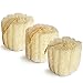 3 Pack naturale esfoliante doccia luffa spugna, biodegradabile fibra vegetale, pelle pulita e cura della schiena Spa corpo crema immagine