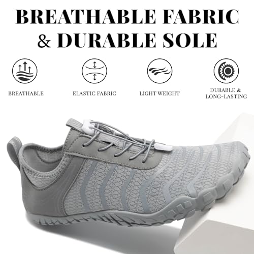 2026 New Barefoot Shoes Women Men Footwear,Wide Toe Box Beach Water Shoe by Barezoey - Used condition - Image 6