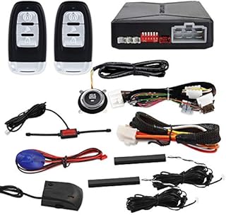 EASYGUARD EC010 PKE car Alarm with keyless go Remote Starter Passive keyless Entry Proximity Unlock DC12V