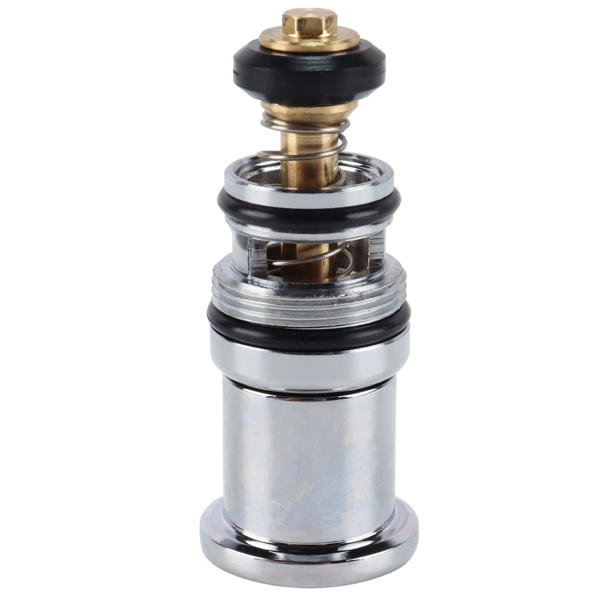 Enwye Spring-loaded Chrome-plated Brass Pull-type Water Distributor Shower Diverter Valve, Suitable for Bathroom Water Flow Control