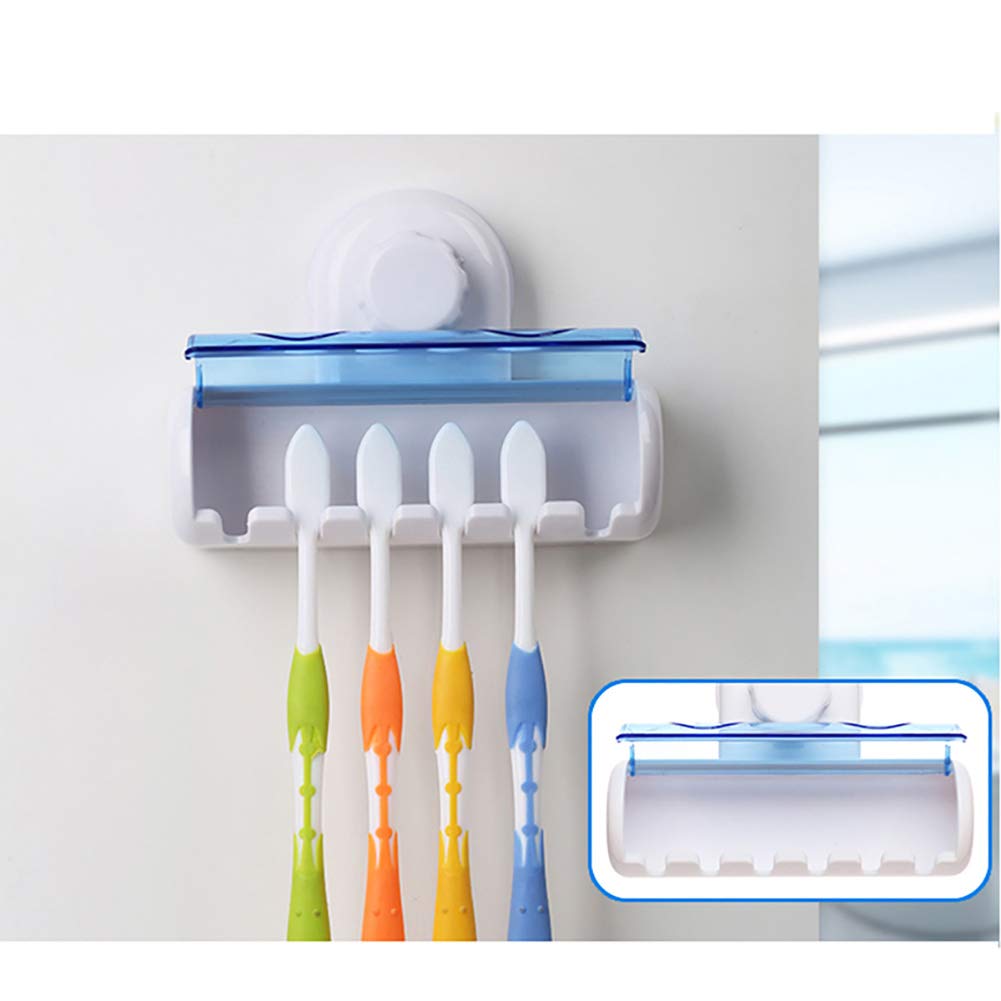 Queta Plastikowy uchwyt na szczoteczkę do zębów z przyssawką do łazienki