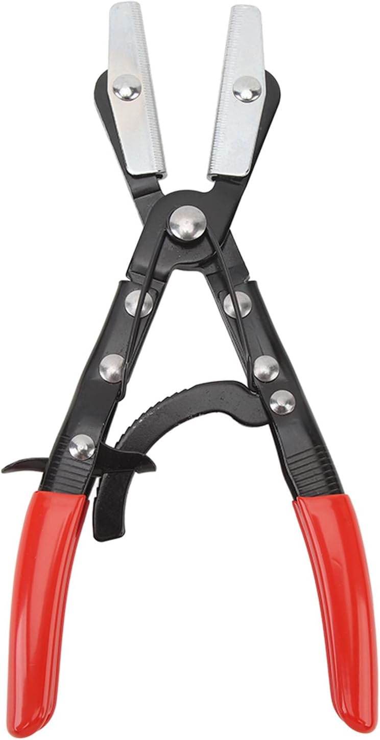 Hose Clamp Line Plier with Adjustable Force, Anti Slip Handle, Metal Construction - Durable Clamp Tool for Radiator and Coolant Line, Easy Use for Automotive Repair (10in/25.4cm)