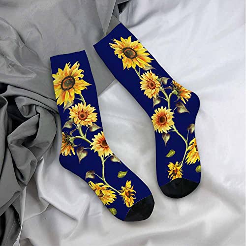 Image of Pehede Socks Mens Fun Dress Socks for Women Funny Novelty Crazy Design Socks