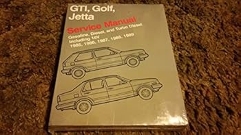 Paperback Volkswagen GTI, Golf, and Jetta service manual 1985, 1986, 1987, 1988, 1989: Gasoline, diesel, and turbo diesel including 16V (Volkswagen service manuals) Book