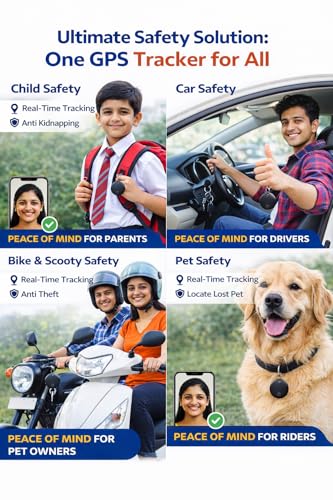 Image of Devil Will Cry Universal GPS Tracker Tag for Kids, Keys, Cars, Bikes, Smart Tracking Device Compatible with Apple Find My and Android Find Hub, Compact Mini Locator for Valuables