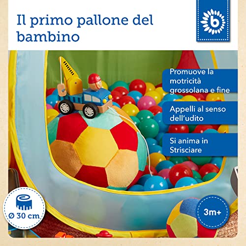 Bieco 11001415 - palla di velluto con il crepitio