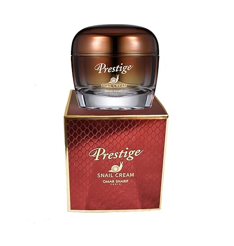 Miniatura 2 de Omar Sharif Prestige - Crema hidratante facial de caracol real 9,000 mg de fórmula de limo de caracol que mantiene la piel suave, controla los