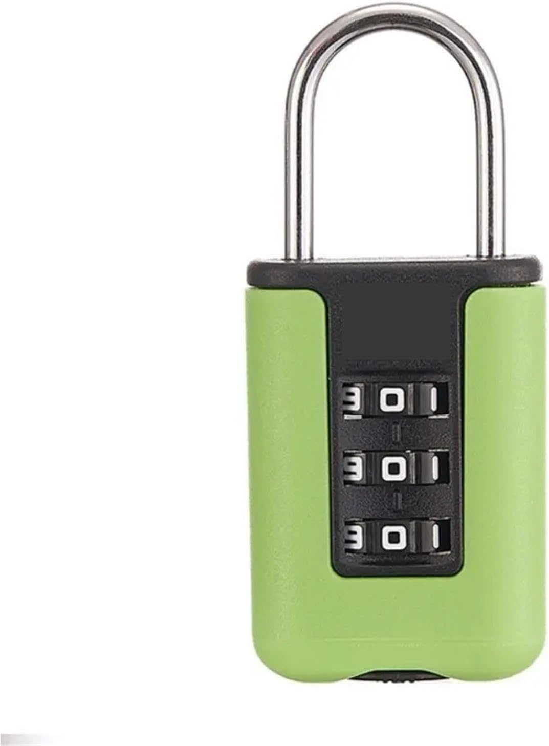 Creative Contrast Color Wire Rope Code Lock Portable Travel Suitcase Luggage Padlock Theft Cabinet Lock 1Pcs(Blue2-no Wire Rope)
