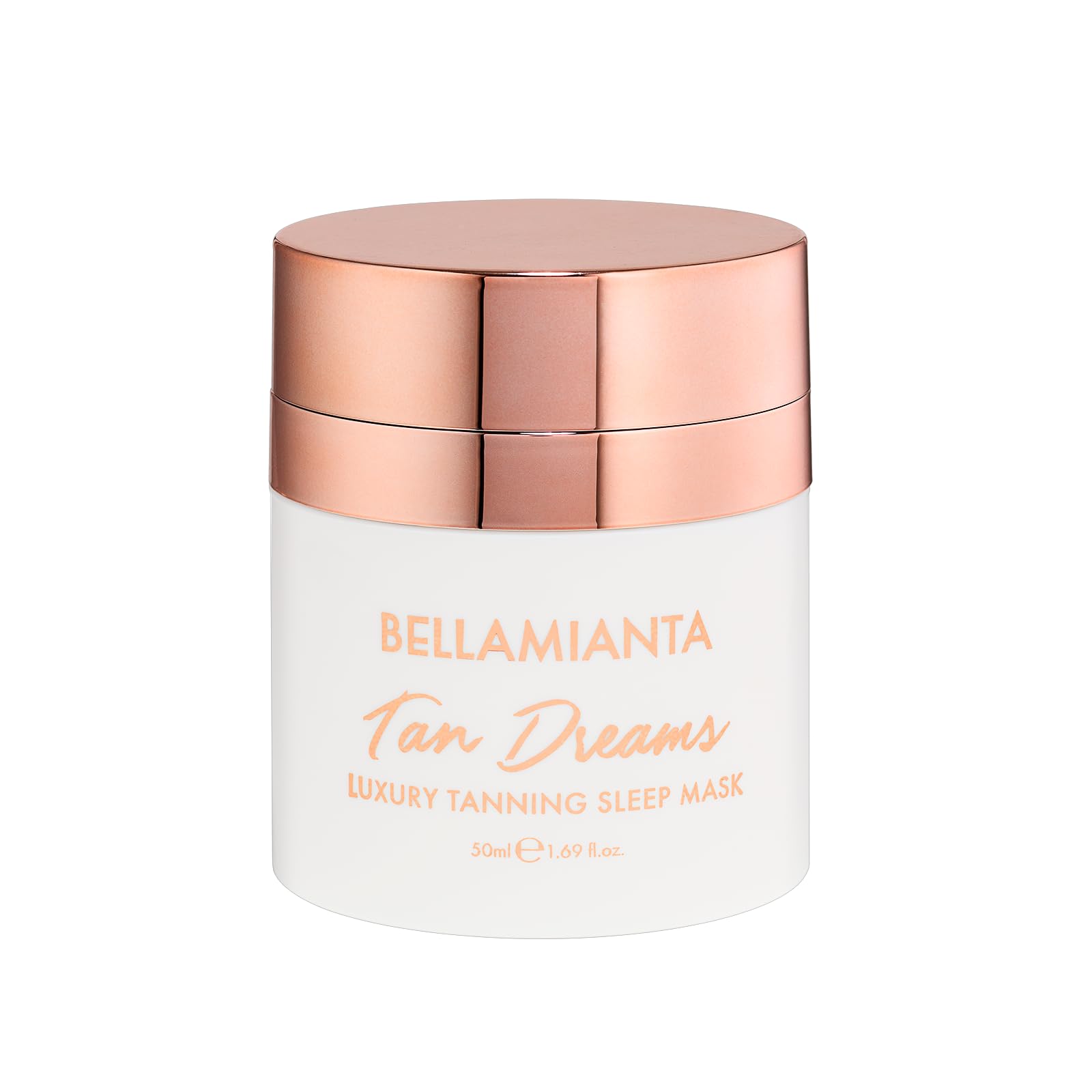 Bellamianta Tan Dreams Overnight Self Tanning Sleep Mask, Natural Gradual Tan, Face & Body, Rich & Creamy Nourishing Skincare With Hyaluronic Acid, Ceramides & Vitamin B5, Vegan