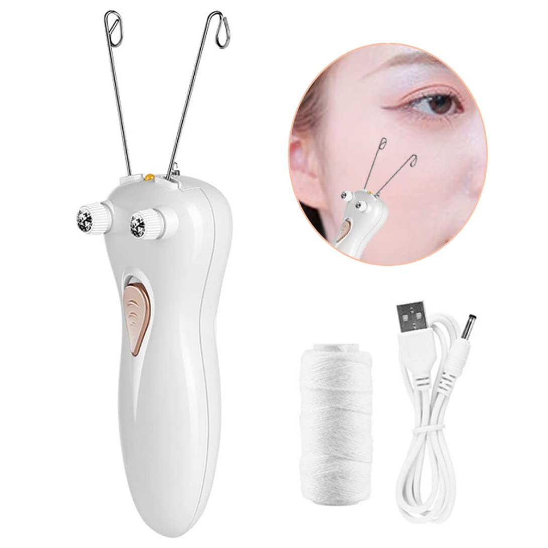 Épilateur à fil de coton épilateur Facial Rechargeable fil de coton corporel rasoir Machine beauté