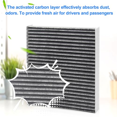 Image of Cabin Air Filter With Activated Carbon,For Nissan 2002-2006 Altima Maxima Sentra Murano X-Trail,For Mitsubishi 2007-2020 Outlander Lancer RVR,For infiniti 2003-2007 G35 FX35 FX45,For CF10140
