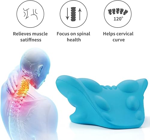 Miniatura 3 de REARAND Nube de cuello 3 en 1 para aliviar el dolor de cuello en la alineación de la columna cervical, dolor de hombro, dolor de columna lumbar de