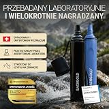 Bachgold Straw Filtr do Wody Survival, Słomka Filtrująca, Niebieski