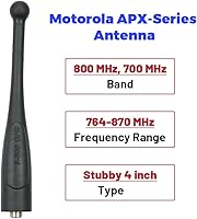 Vista 2 de NAR6595A NAR6595 APX 6000XE APX 4000 APX 7000 8000XE SRX 2200 Antena rechoncha GPS de banda única