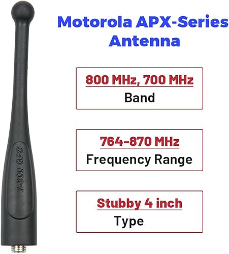 Miniatura 2 de NAR6595A NAR6595 APX 6000XE APX 4000 APX 7000 8000XE SRX 2200 Antena rechoncha GPS de banda única