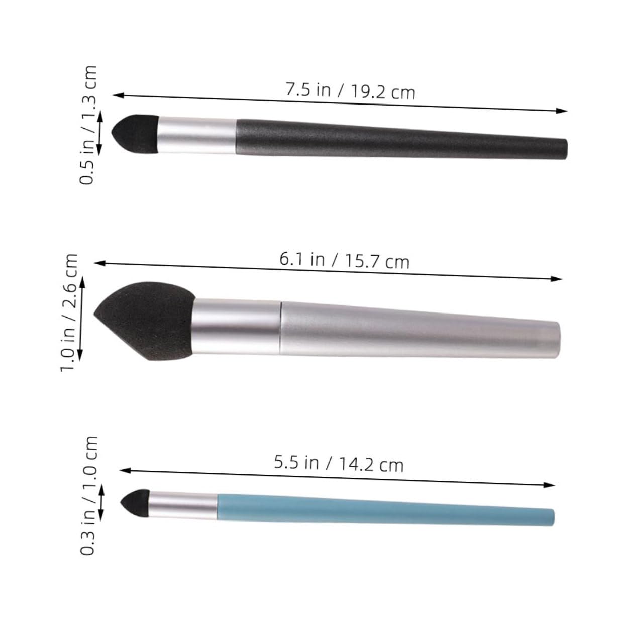 KALLORY Artist Sketch Pen Set Gray Blending Sponge Pens Sketch Drawing Tools for Students Artists Beginners Oil Pastel Blending Stumps