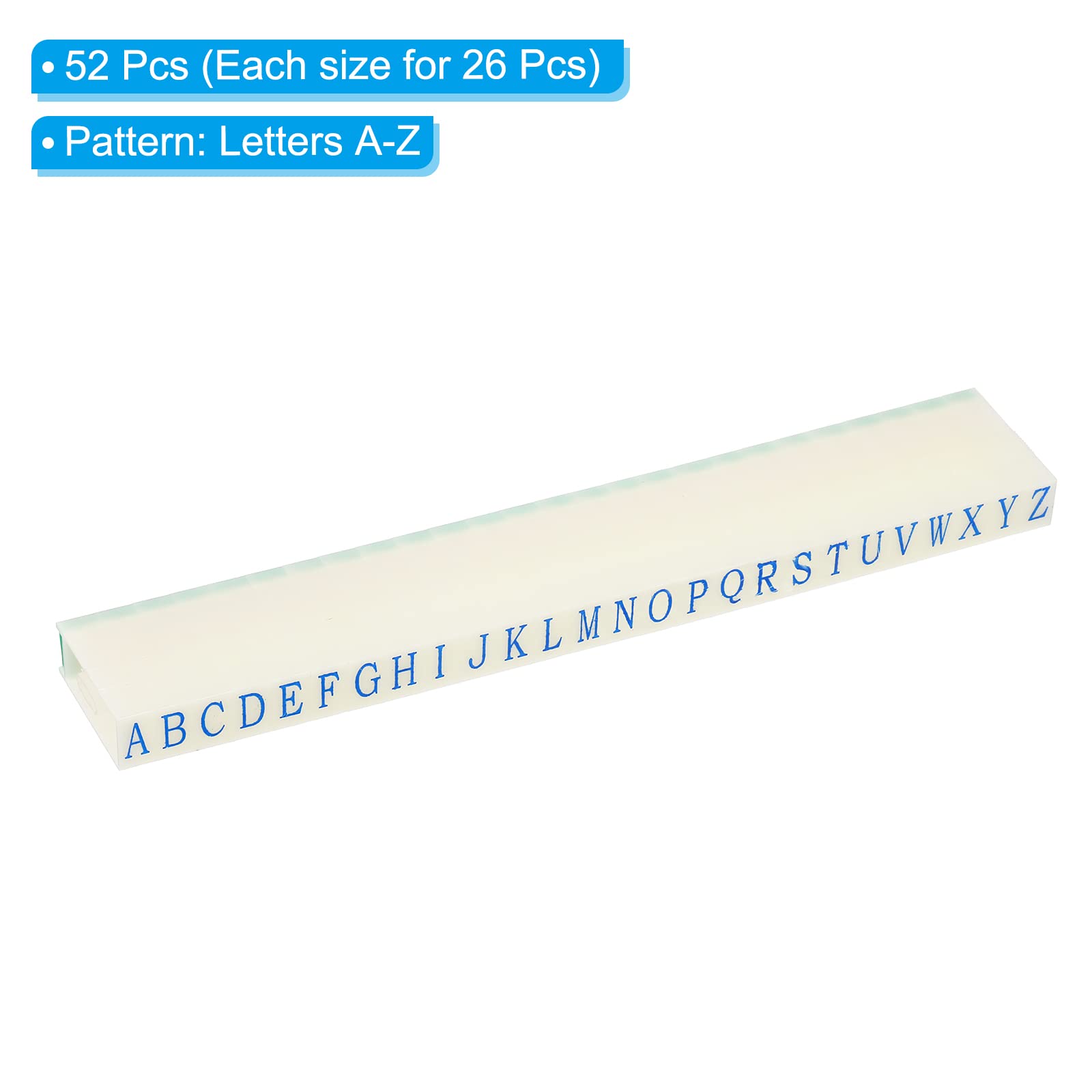 ITROLLE Lot de 2 tampons détachables avec lettres de l'alphabet de A à Z et chiffres de 0 à 9 pour cartes, étiquettes, scrapbooking, loisirs créatifs, enseignement ITROLLE Lot de 2 tampons détachables avec lettres de l'alphabet de A à Z et chiffres de 0 à 9 pour cartes, étiquettes, scrapbooking, loisirs créatifs, enseignement