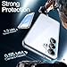 JETech Case for Samsung Galaxy S25 Plus 5G, Non-Yellowing Shockproof Bumper Protective Phone Cover, Anti-Scratch Hard PC Back (Clear)
