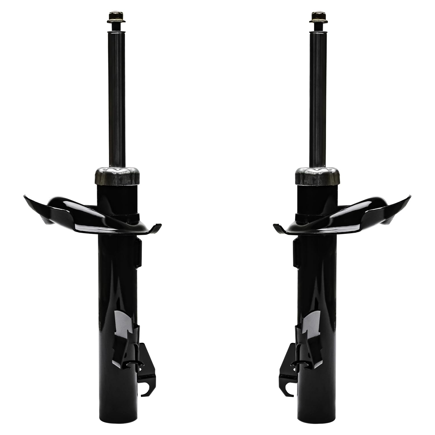 Detroit Axle - 2WD Front 2pc Shock Absorbers for Volvo C30 C70 S40 V50, 2