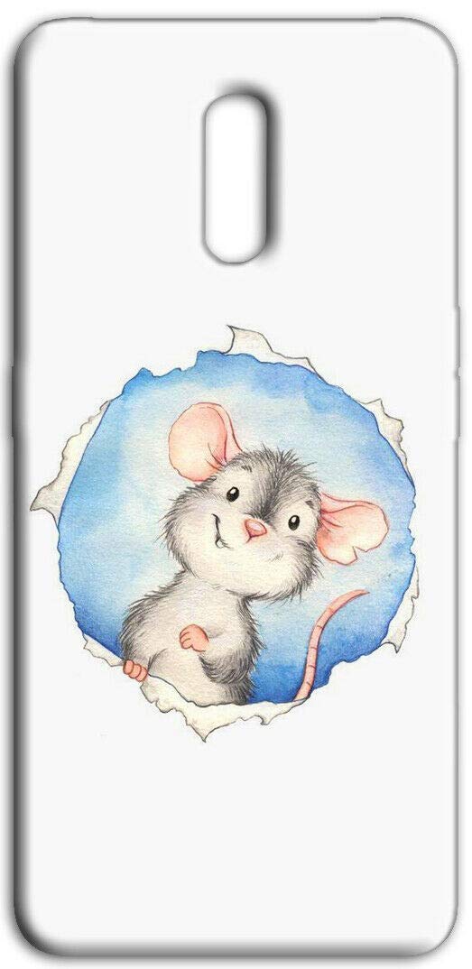 Mixroom Cover Per Oppo Realme 12 5G Con Fantasia Topino Q253 – Morbida Custodia In TPU Silicone, Stampa UV Ad Alta Risoluzione