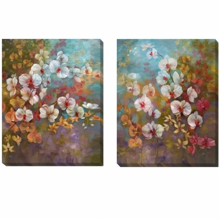 Bali Garden Canvas Giclee Set - 11 in.