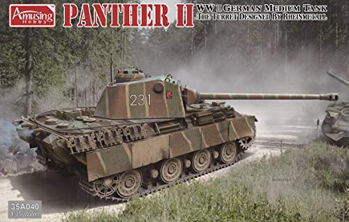 Amusing Hobby 35A040 Panther II 1/35 Tourelle Rheinmetall maquette