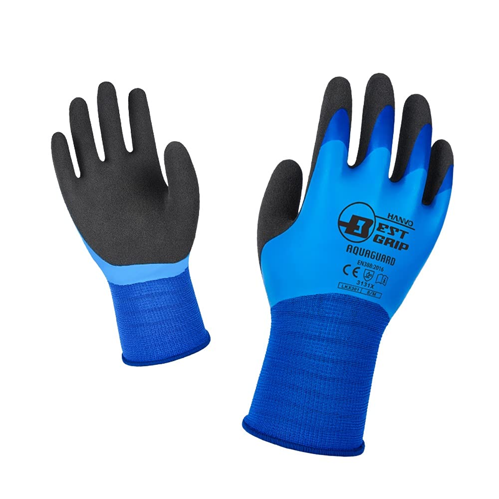 FUFU Manoplas Guantes De Trabajo Livianos, Guantes De Jardinería Resistentes A Los Pinchos, Guantes Antideslizantes Resistentes Al Desgaste, Suaves Y Transpirables, 5 Pares (Size : M)