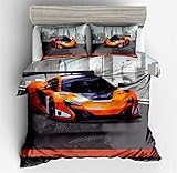 Convenience: Verfügt über einen versteckten Reißverschluss, einfach, um Ihr Duvet in und aus dieser Abdeckung zu bekommen. Schalte einfach deine Duvet Abdeckung ein, um deine Einrichtung zu ändern, wann immer du willst.