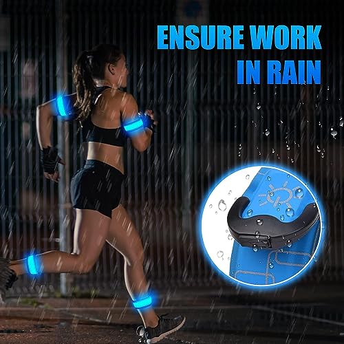 Light Up Armband LED Slap Braçadeira de segurança para crianças Caminhadas noturnas, LED Luminous Ar