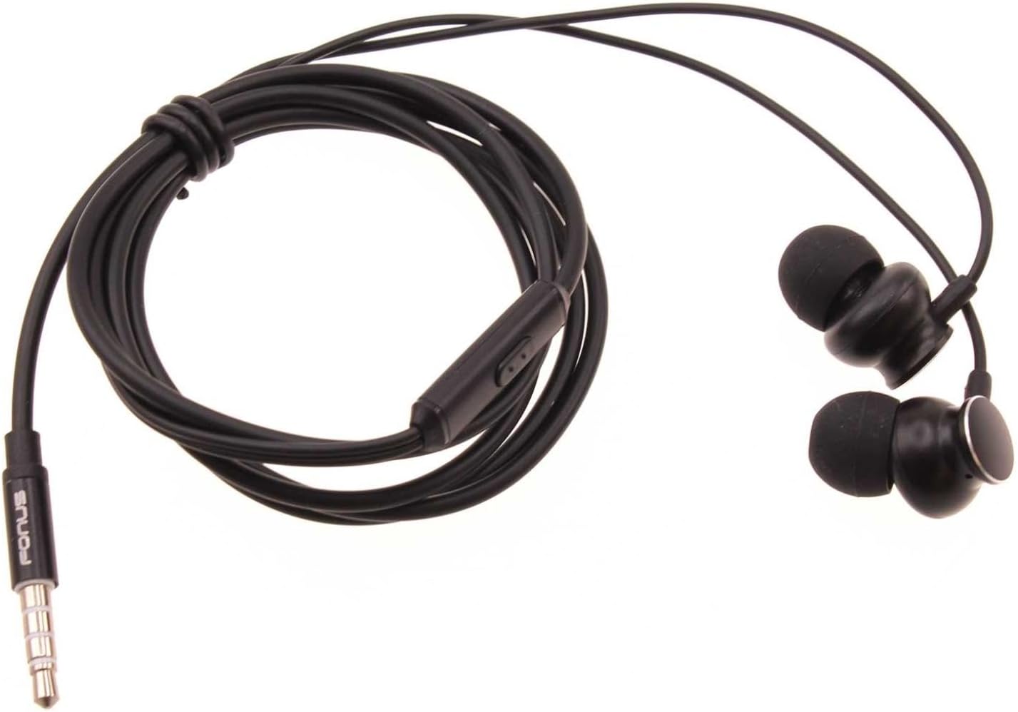 Wired Earphones Hi-Fi Sound Headphones Compatible with Amazon Fire HD 7, 8 Kids Plus Pro (12th Gen 2022)/Fire HD 8 (12th Gen 2022), Handsfree Mic Headset Metal Earbuds in-Ear Earpieces Microphone