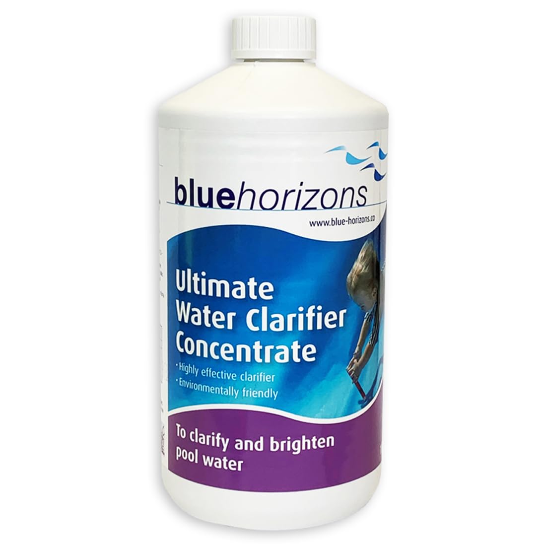 Blue Horizons Ultimate Water Clarifier Concentrate (1ltr) Fast Acting Dual Action Liquid Clarifier